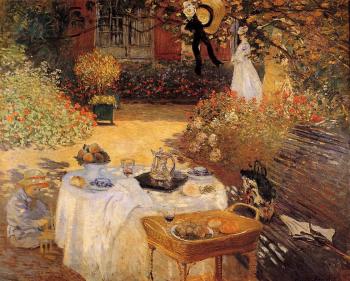 Claude Oscar Monet : The Luncheon III
